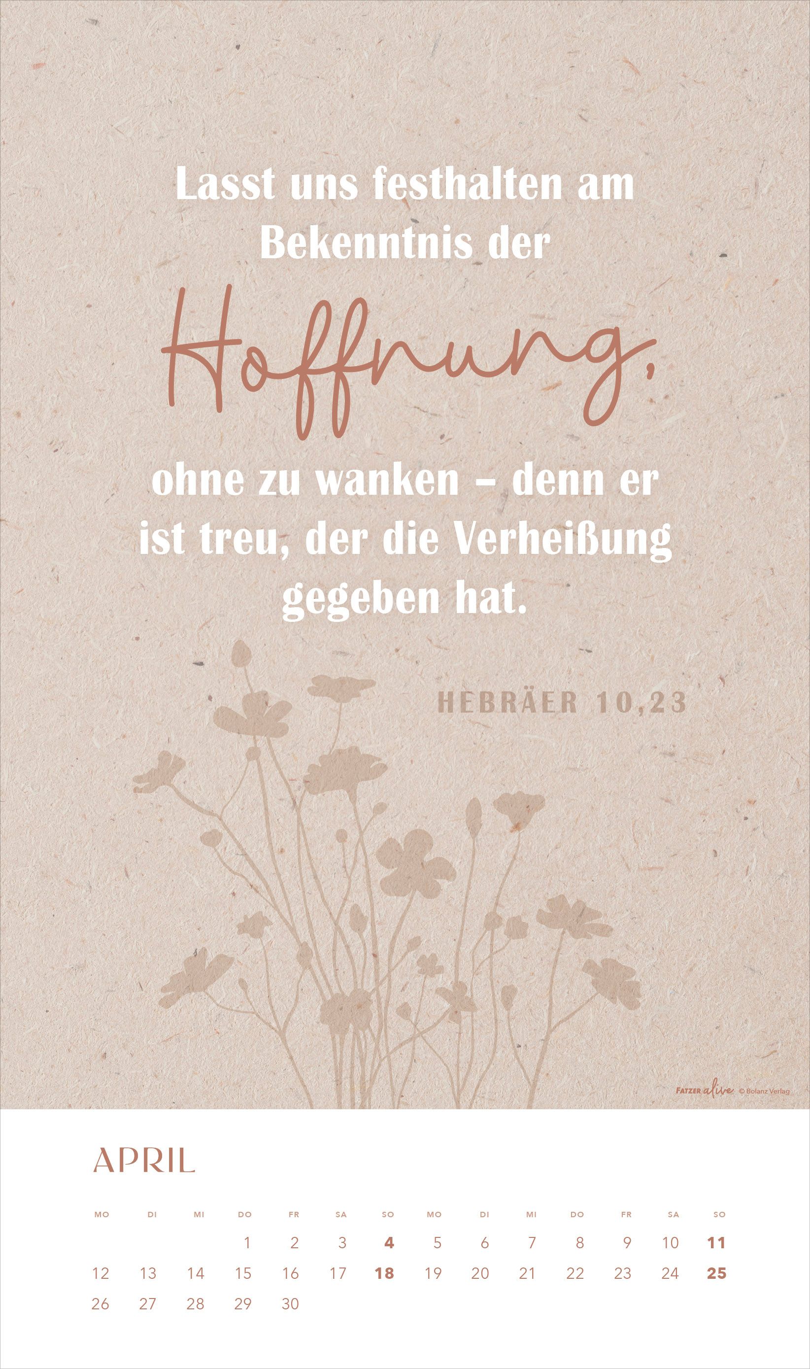 Posterkalender - Glaube im Alltag 2027 Posterkalender