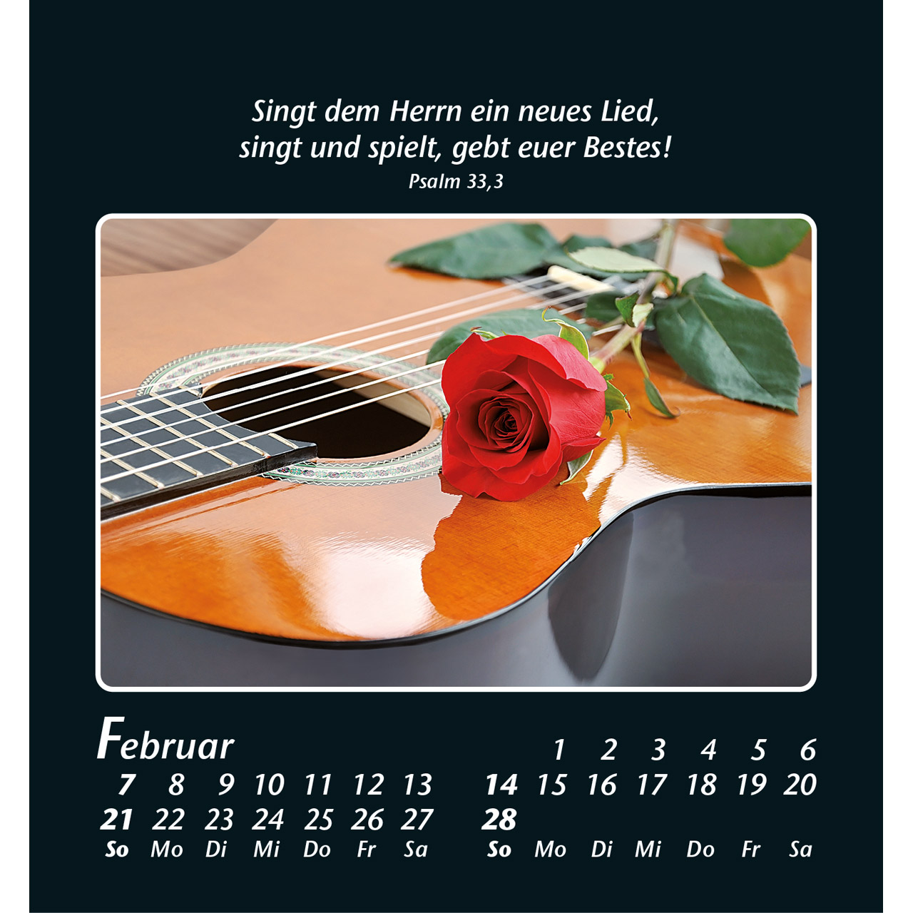 Aufstellkalender - Zeit der Stille 2027