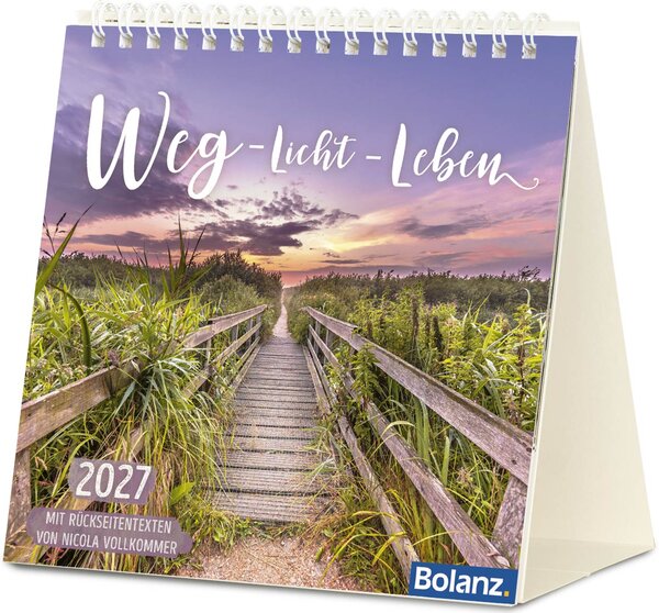 Tischkalender - Weg - Licht - Leben 2027