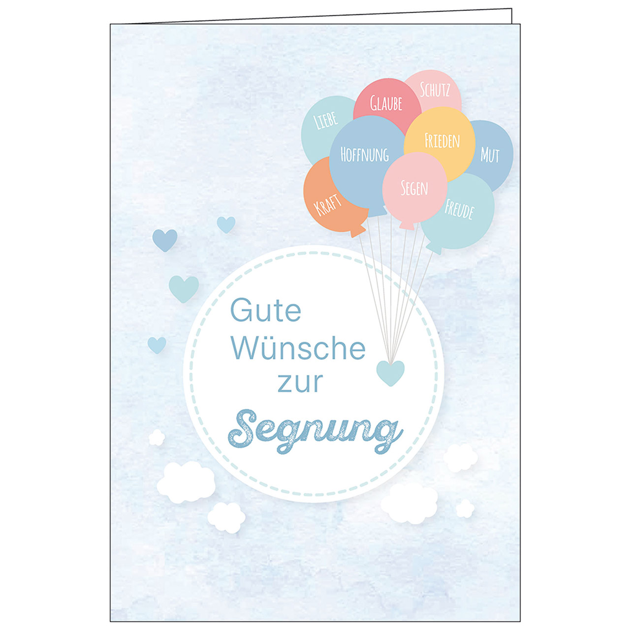 Gute Wünsche zur Segnung