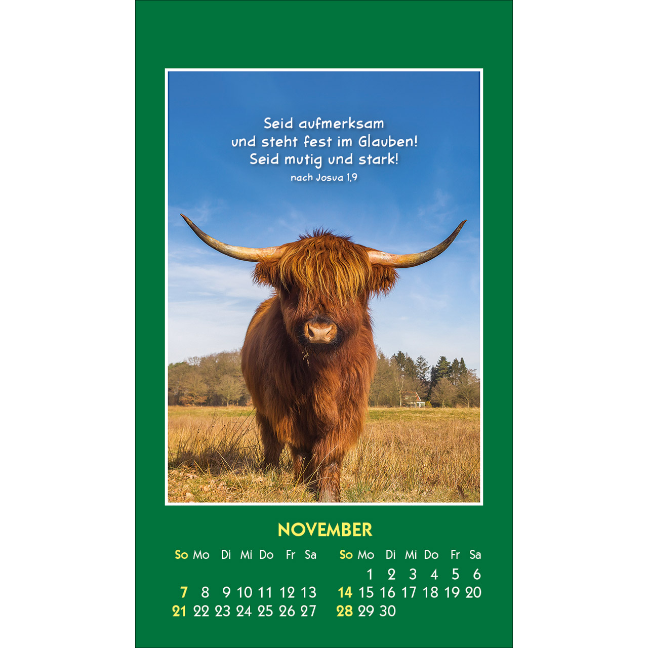 Aufkleberkalender - Hallo Du 2027