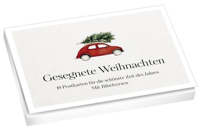 Postkarten - Postkartenset 'Gesegnete Weihnachten'