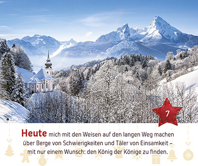 Aufstellbuch - Zünde dein Licht an - Krippe Kerze