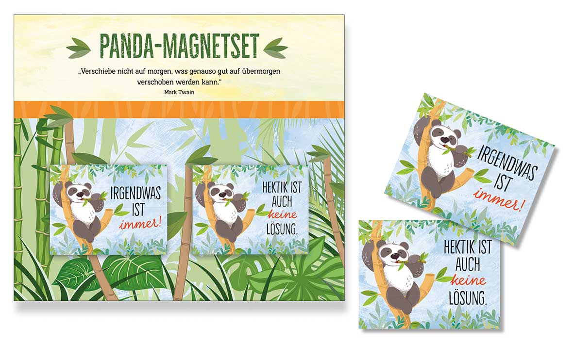 Magnet - Magnet-Set 'Panda'