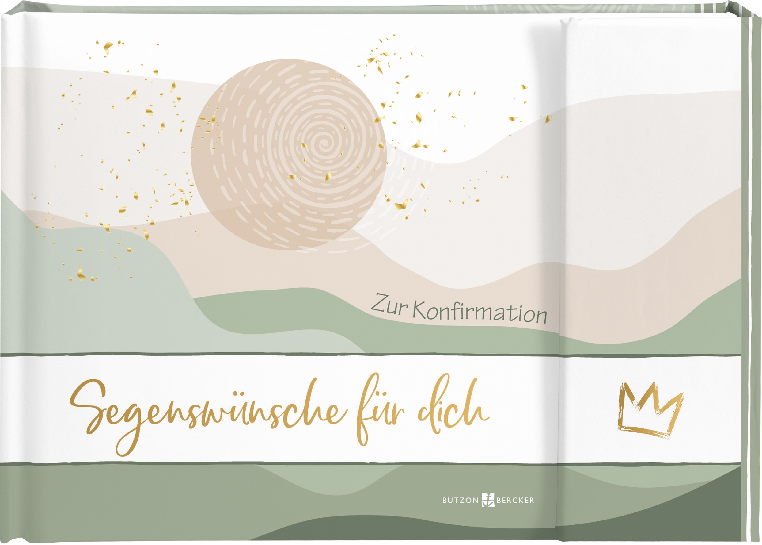 Buch - Segenswünsche für dich. - Krone Kreis Muster