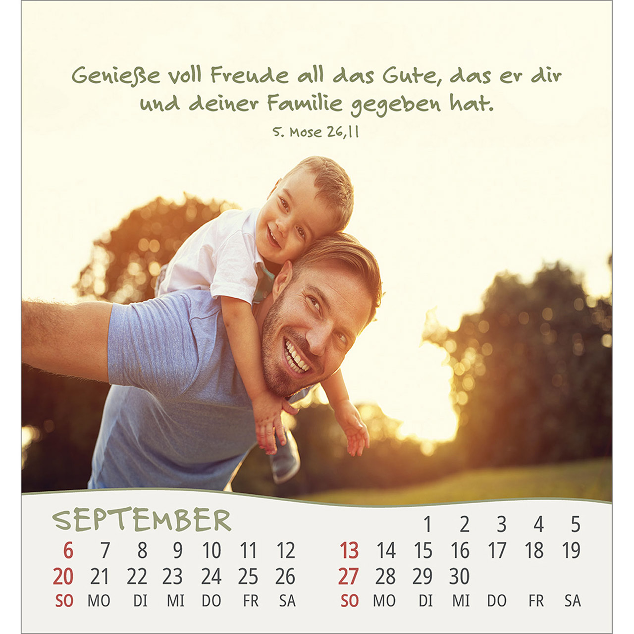 Tischkalender - Gott hat alle Kinder lieb 2026