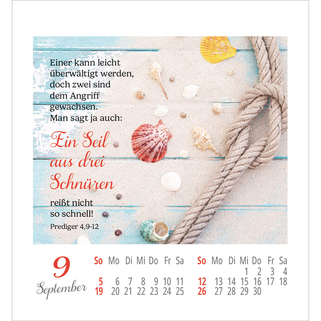 Aufkleberkalender - Lieblingsworte umgeben dich 2027