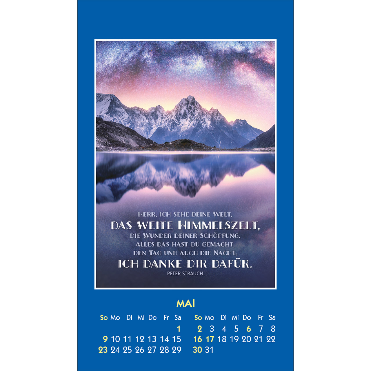 Aufkleberkalender - Ein gutes Wort für Dich 2027