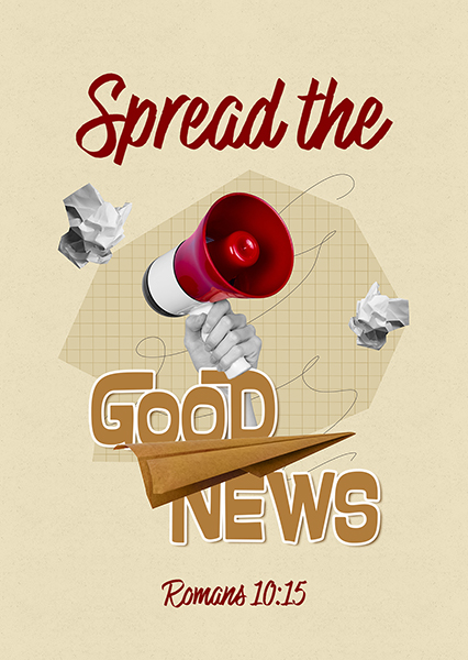 Postkarte - Postkarte 'Spread the Good News'