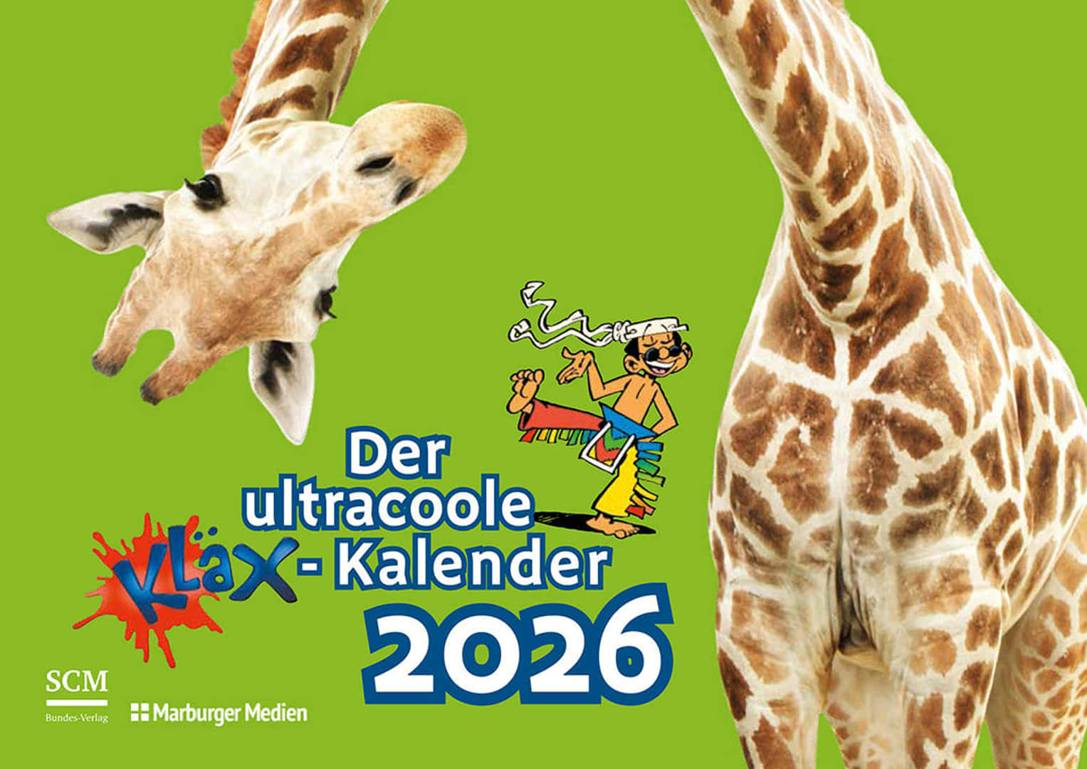 Wandkalender - Der ultracoole KLÄX-Kalender 2026
