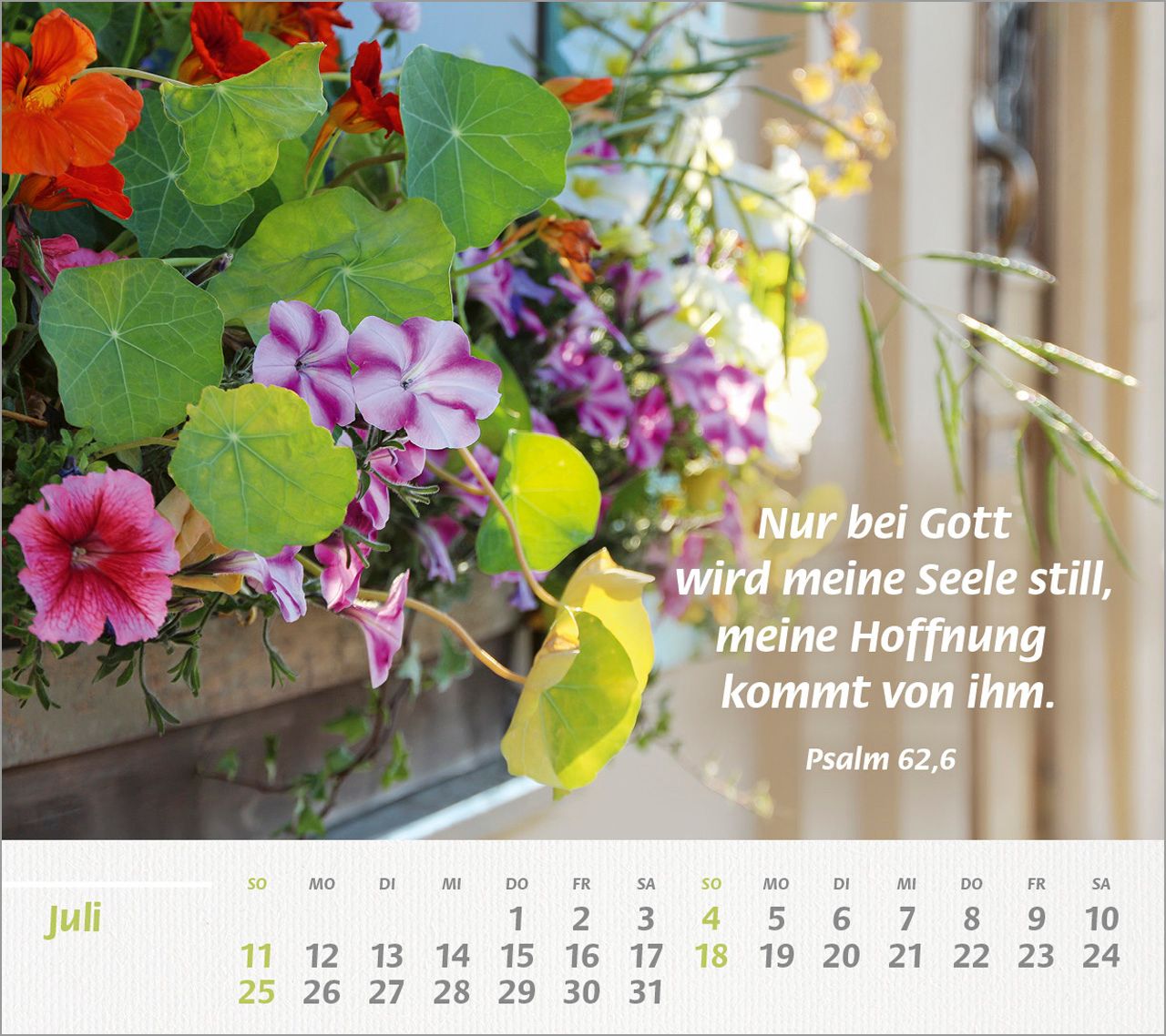 Tischkalender - Du bist meine Stärke 2027