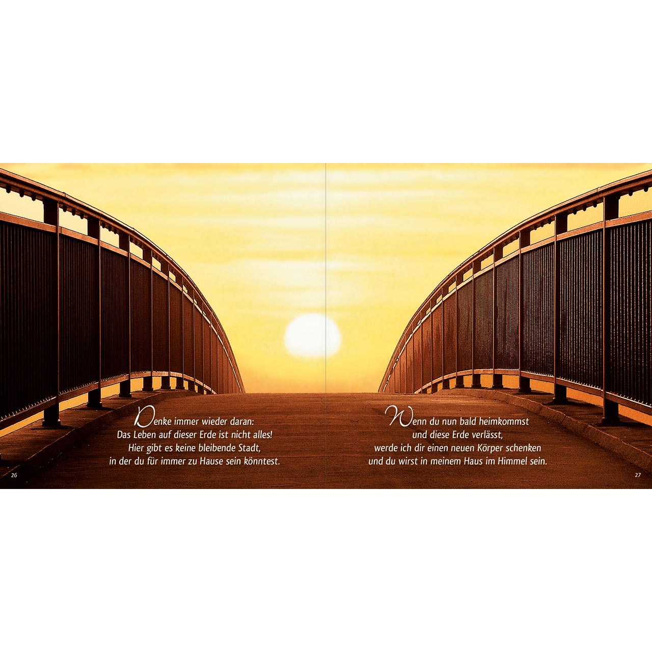 Geschenkbuch - Der Himmel steht dir offen - Strand Boot Wolken