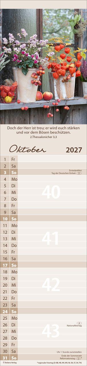 Terminkalender - Von Mir zu Dir 2027 Streifenterminkalender
