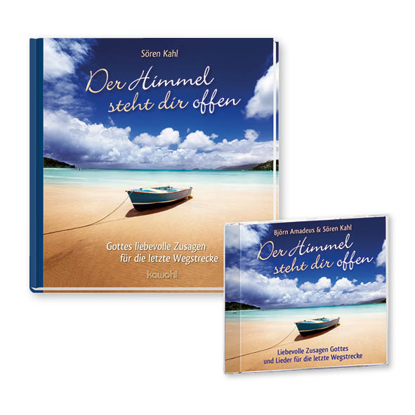 Set Der Himmel steht dir offen Buch - Set Der Himmel steht dir offen - Strand Boot Wolken