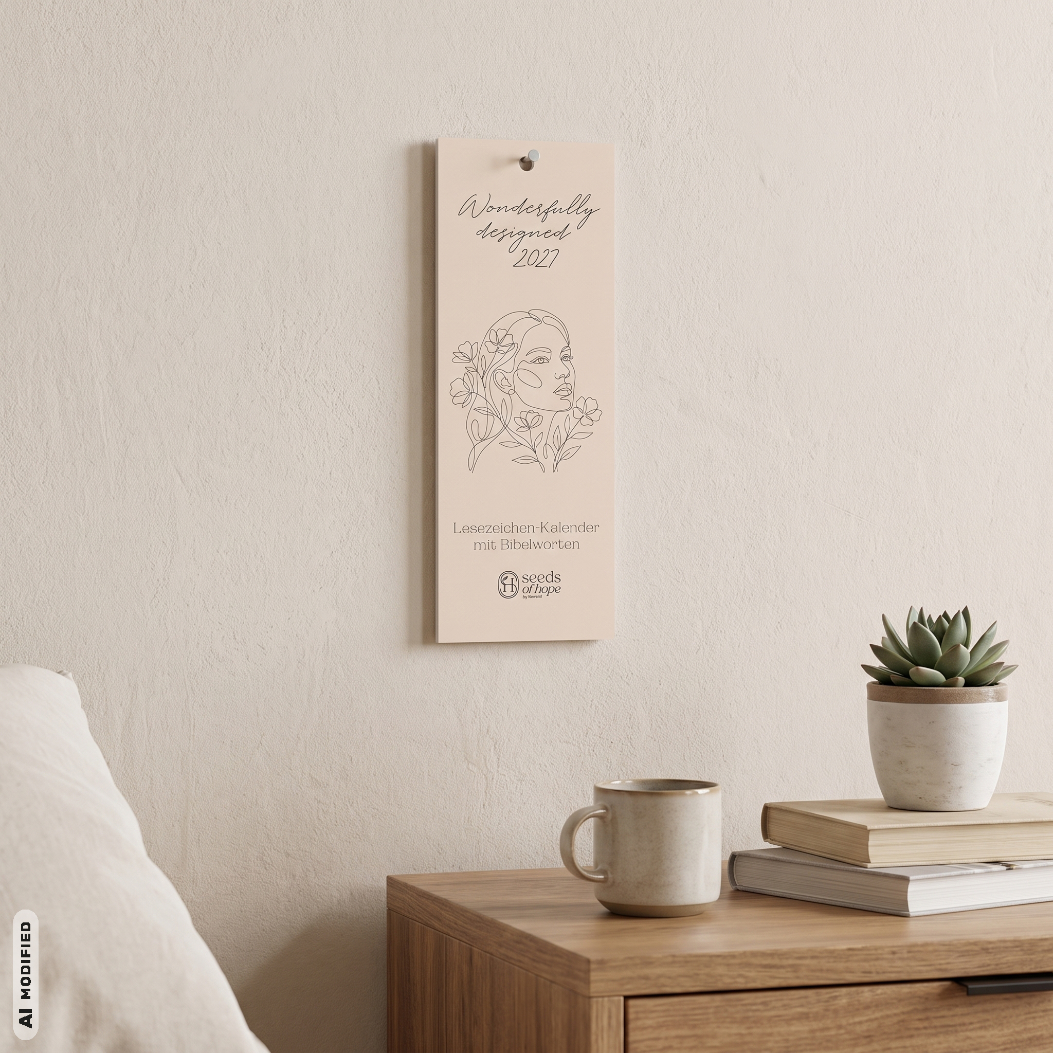 Lesezeichenkalender - Wonderfully designed 2027