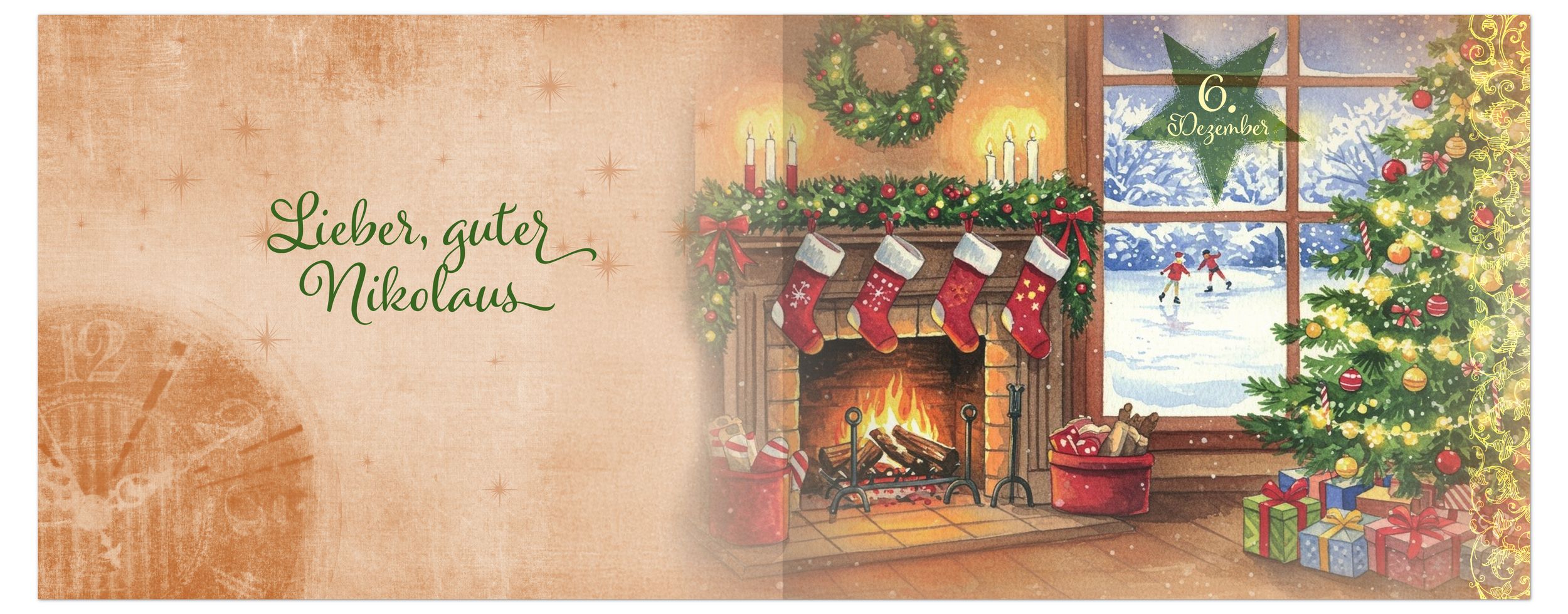 Adventskalender - Es gibt so wunderweiße Nächte