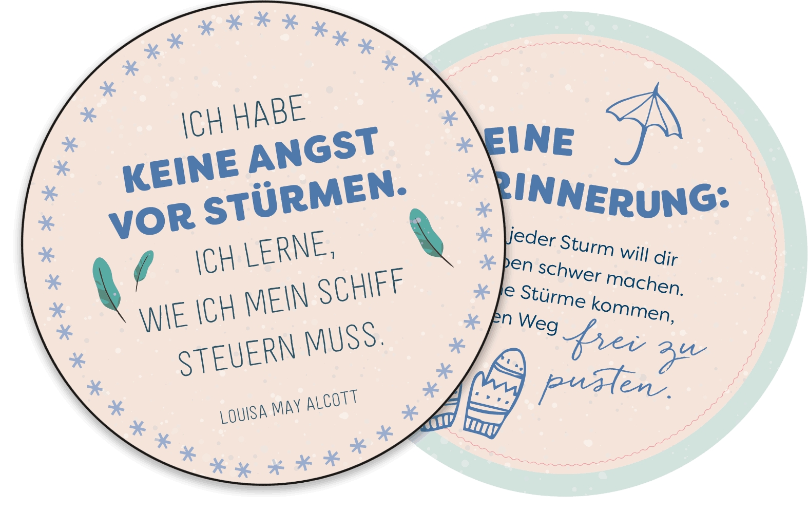 Karten-Box - Eine Runde Kraft tanken