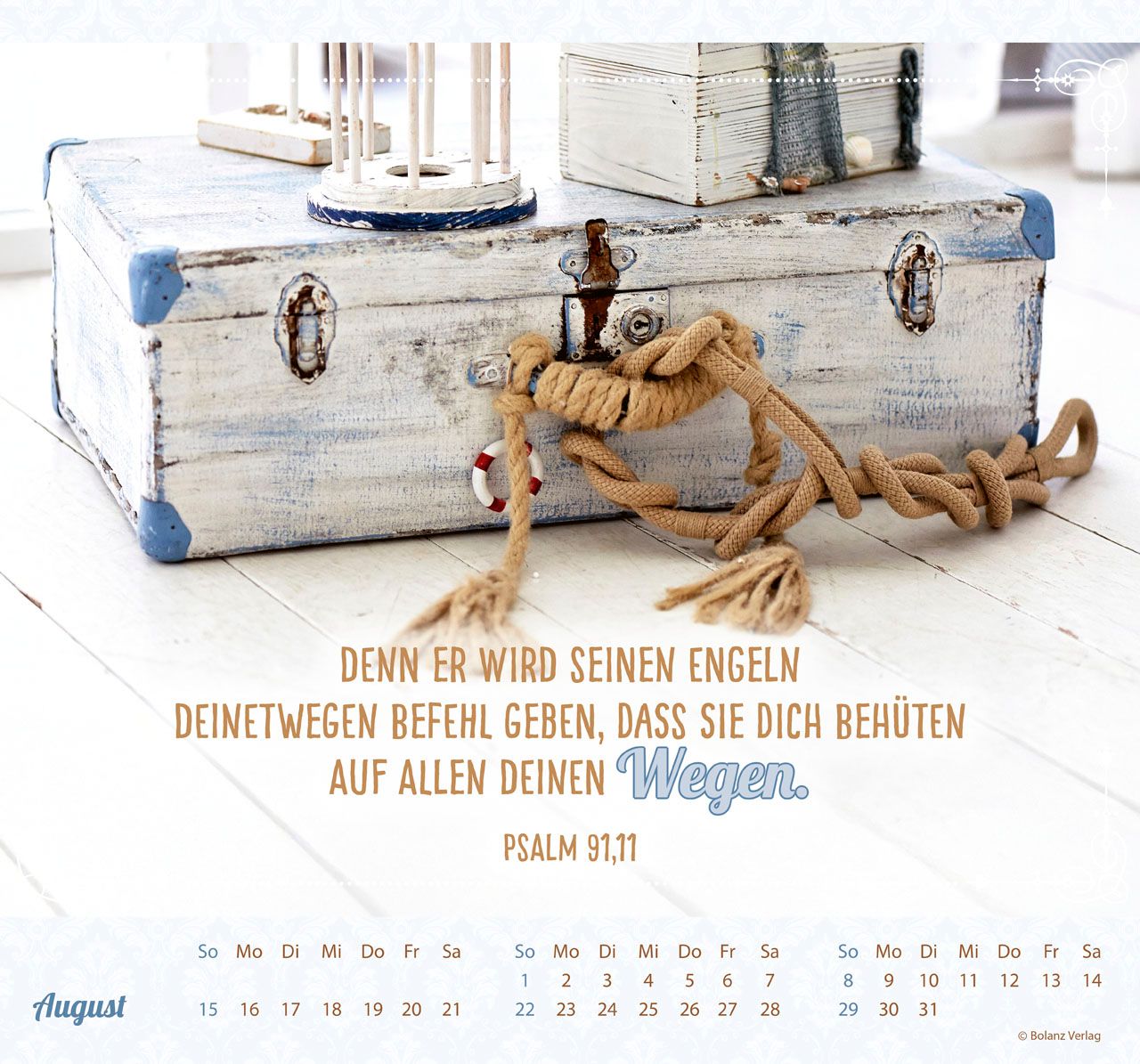 Wandkalender - Am Anfang war das Wort 2027 Wandkalender