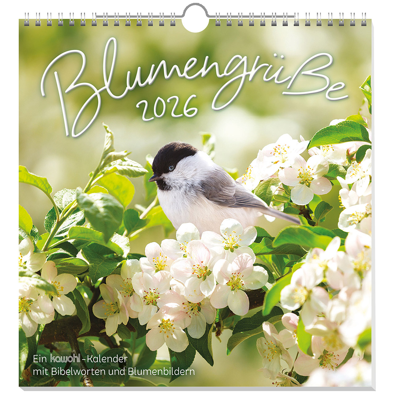Blumengrüße 2026 Wandkalender - Blumengrüße 2026