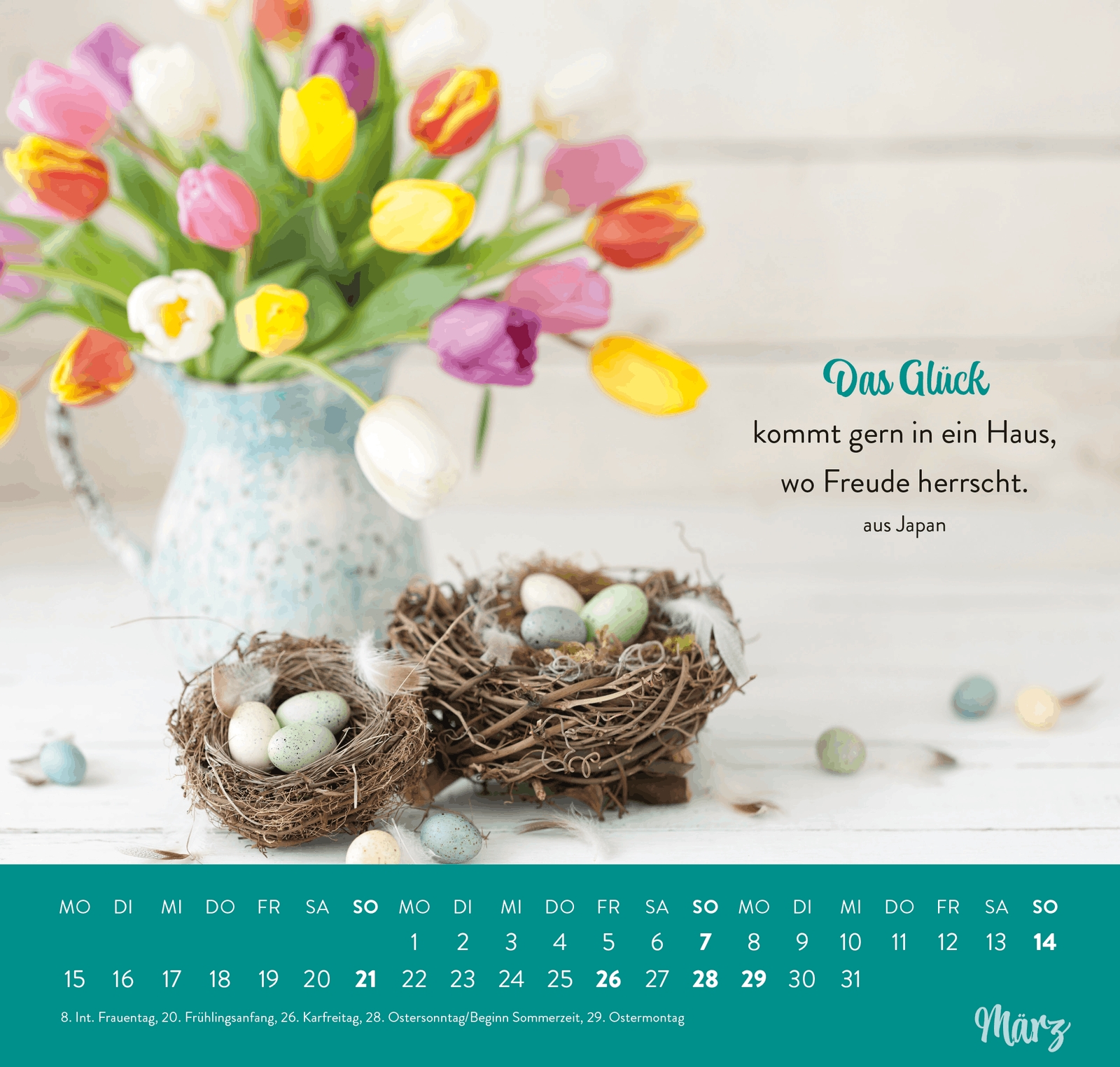 Wandkalender - Für nette Nachbarn 2027