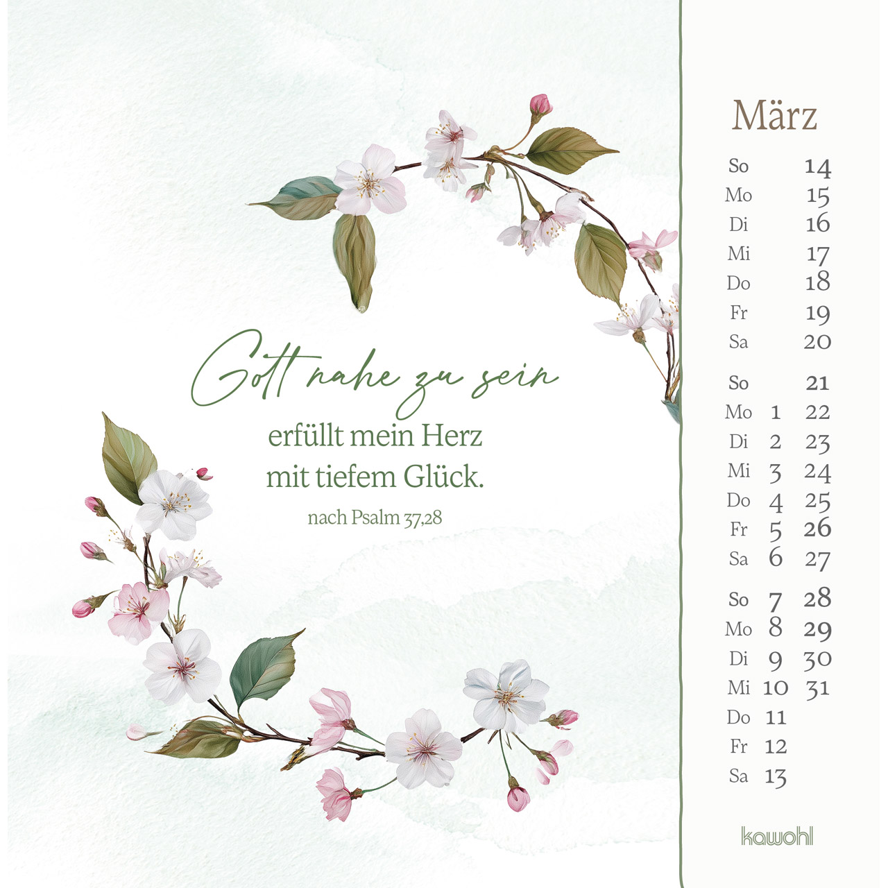 Postkartenkalender - Vor dich bring ich, was mich bewegt 2027