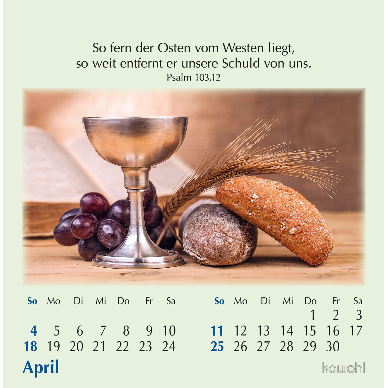 Postkartenkalender - Worte des Lebens 2027