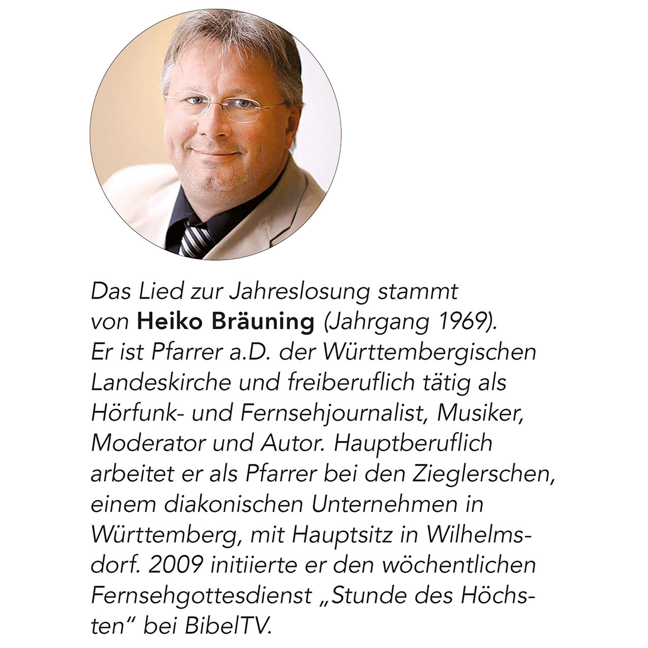 Faltkarte mit CD - Du bist ein Gott, der mich sieht. Jahreslosung 2023 - Getreidefeld / Kornfeld mit blauer Korn-Blume