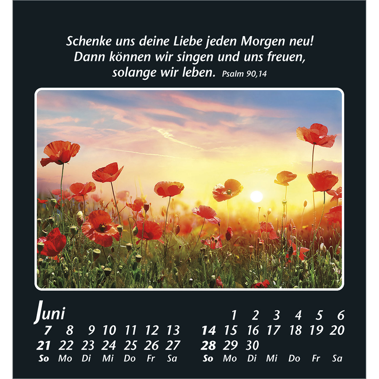 Tischkalender - Zeit der Stille 2026