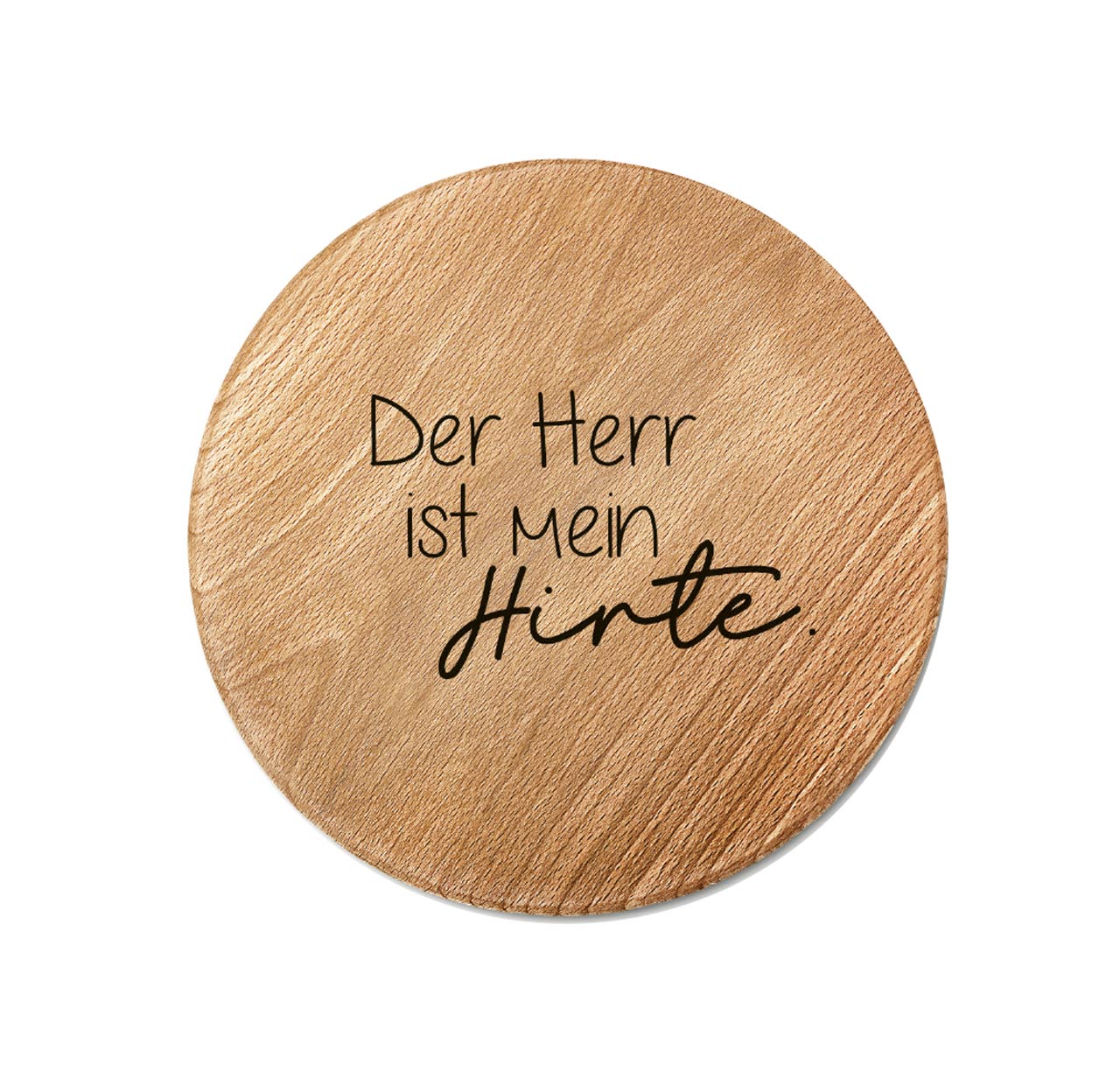 Untersetzer - Holzuntersetzer "Der Herr ist mein Hirte"