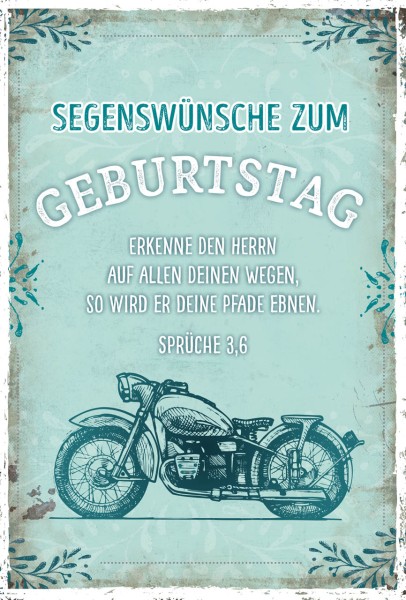 Faltkarte Geburtstag