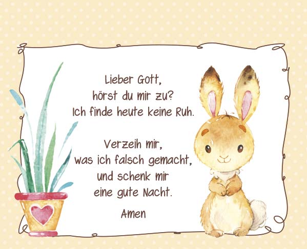 Aufstellbuch - Kindergebete
