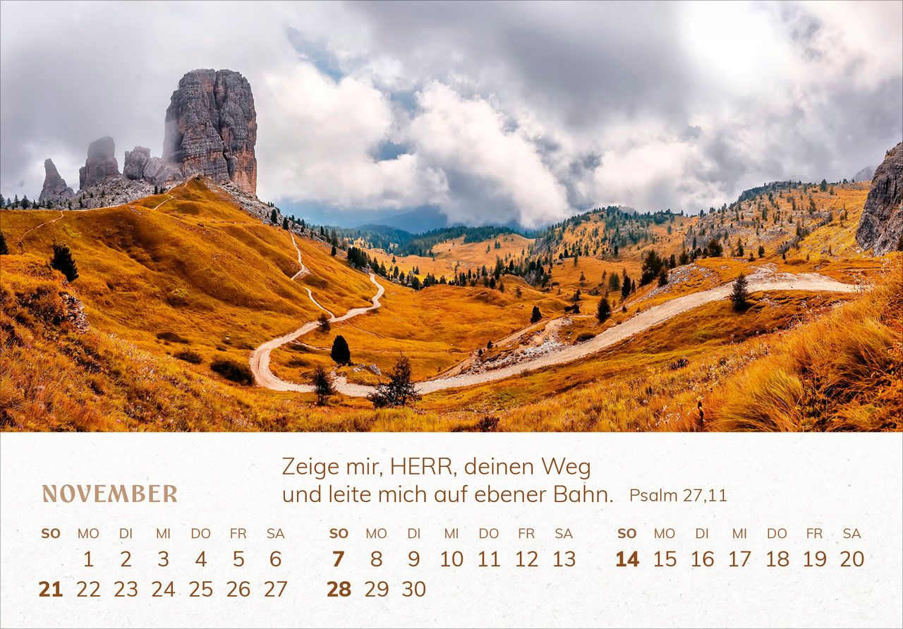 Panoramakalender - Mini-Panorama-Kalender 2027