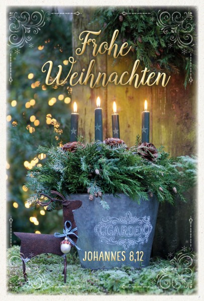 Faltkarte Weihnachten/NJ