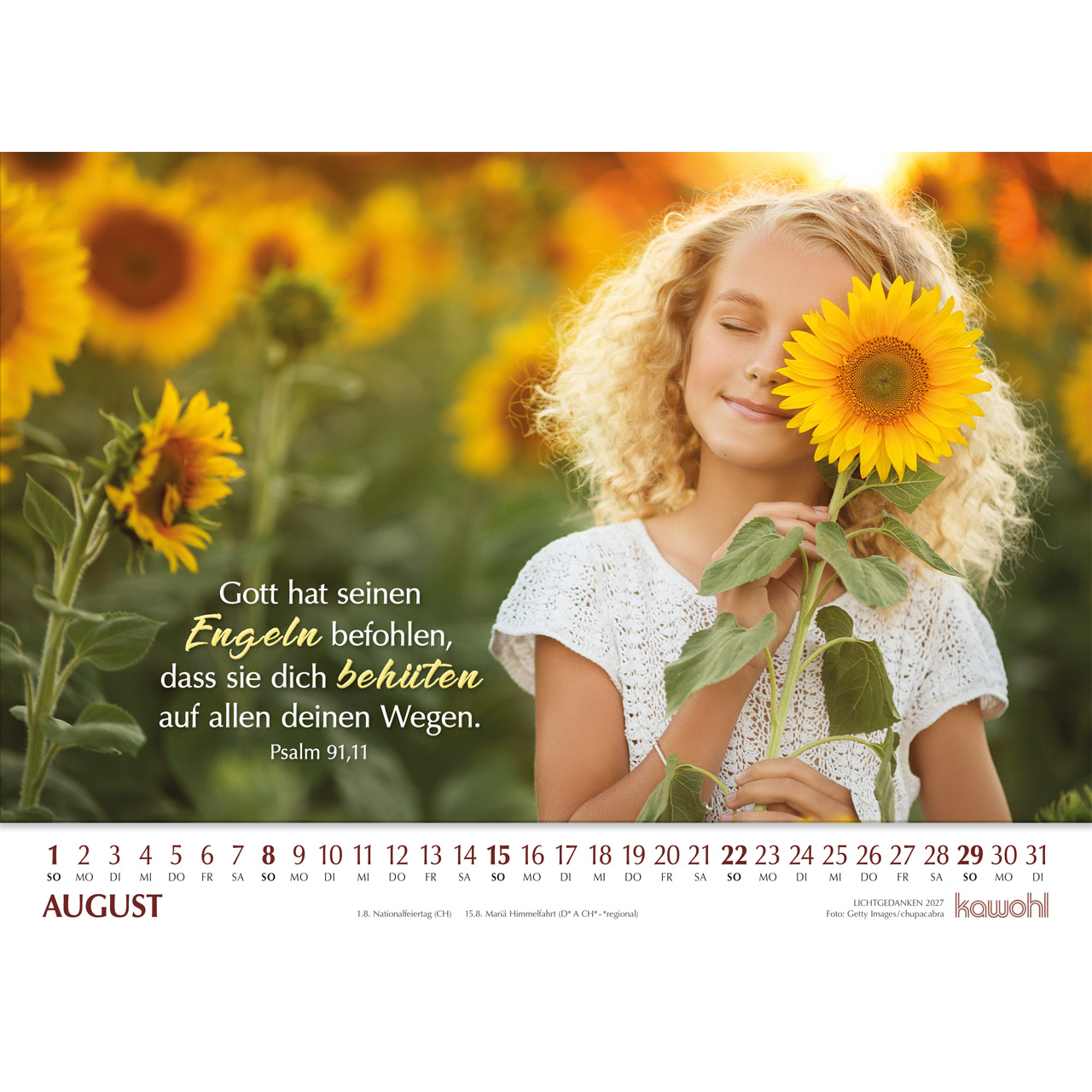 Wandkalender - Lichtgedanken 2027