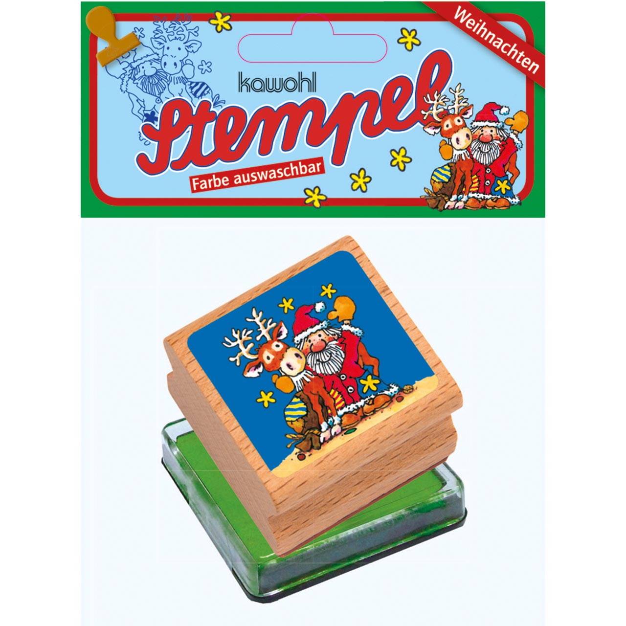 Set: Rentier / Weihnachtsmann