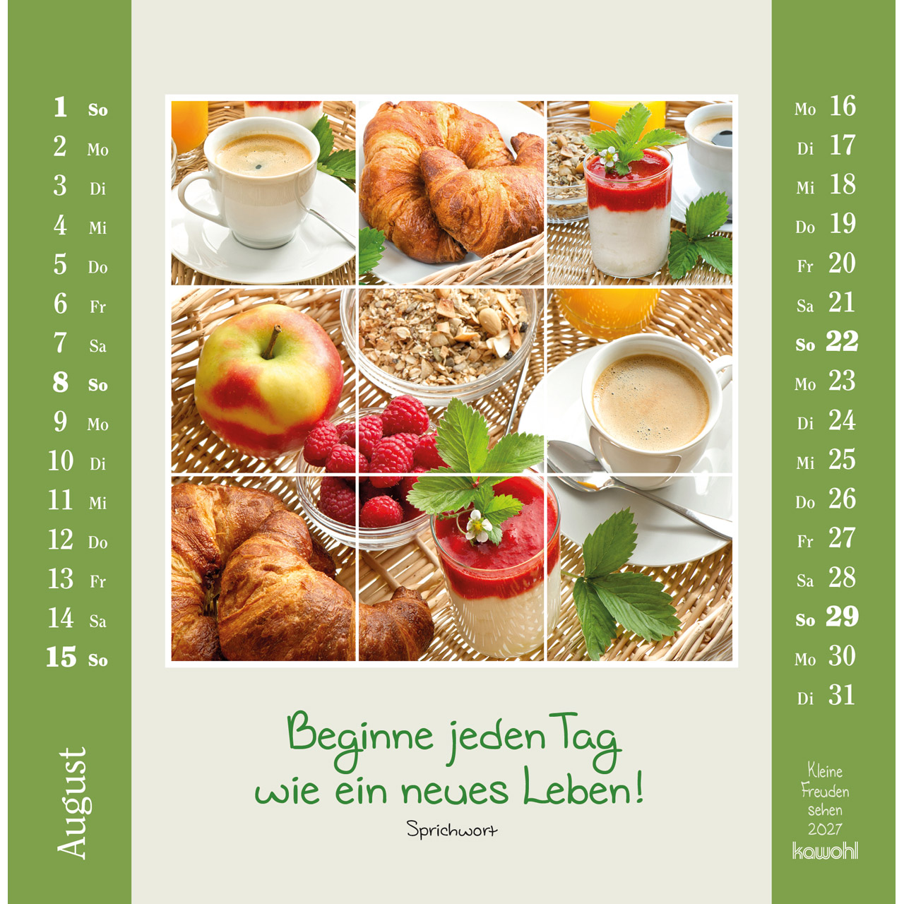 Postkartenkalender - Kleine Freuden sehen 2027