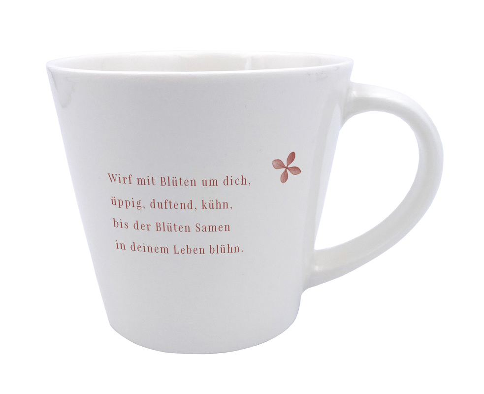 Tasse - Tasse 'aufblühen'