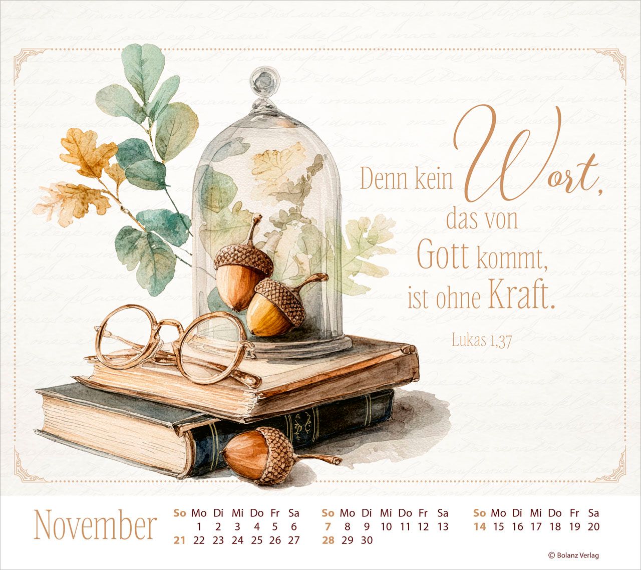 Tischkalender - Wortpoesie 2027 Tischkalender