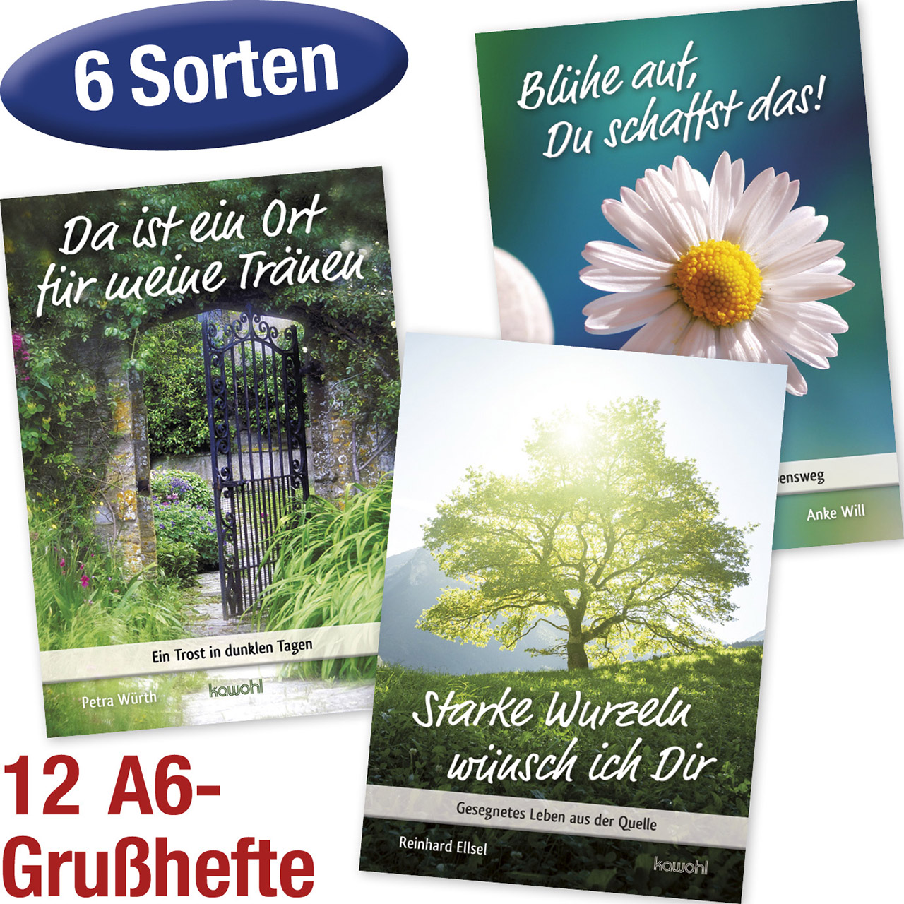 Grußheft - Spar-Paket: Grußhefte A6