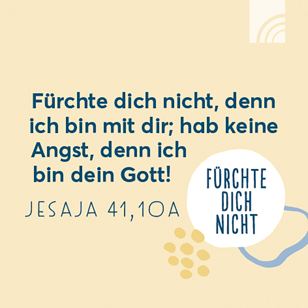 Schlüsselanhänger - Fürchte dich nicht