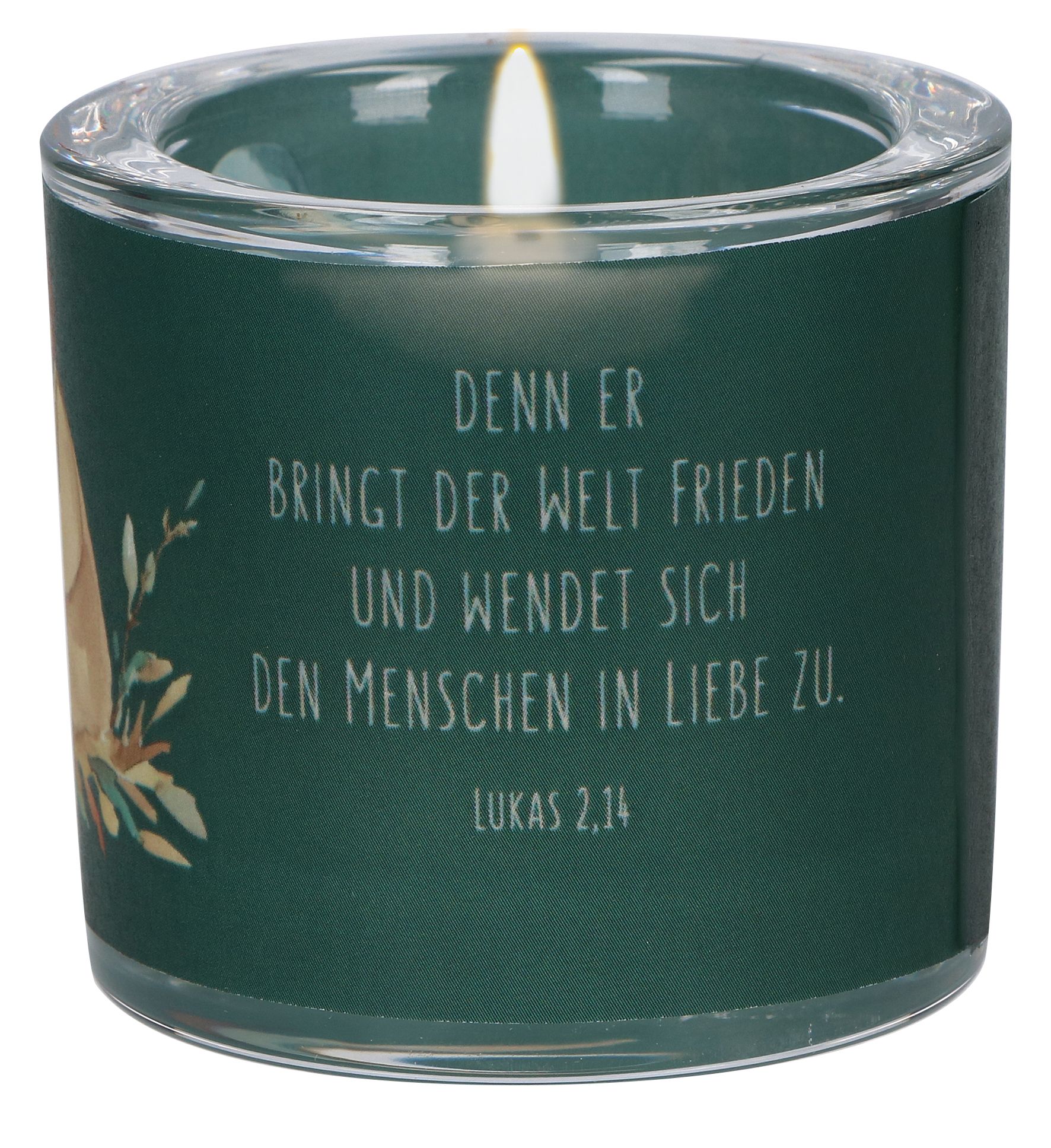 Teelichthalter - Ehre sei Gott im Himmel