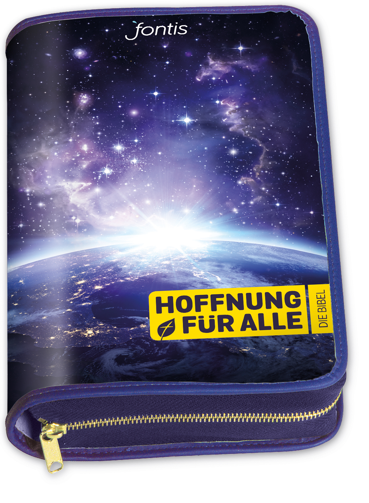 Bibelhülle 'Blue Planet Edition' /Hfa