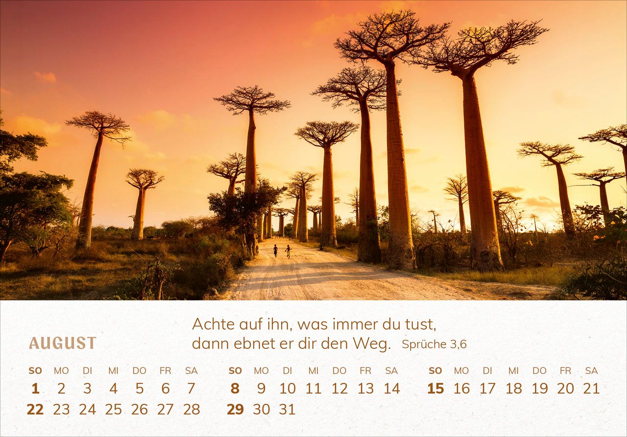 Panoramakalender - Mini-Panorama-Kalender 2027