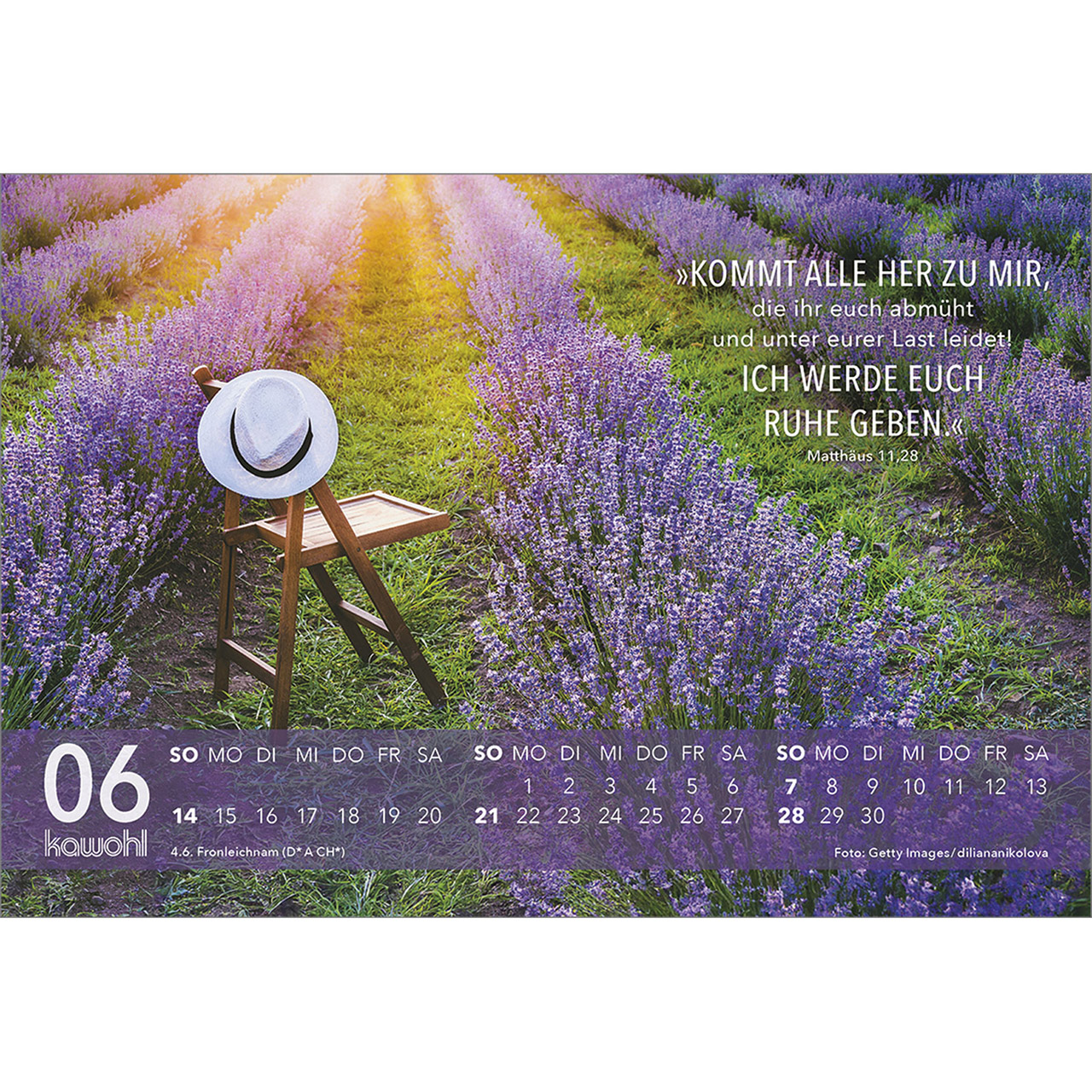 Tischkalender - Jesus Zitate 2026