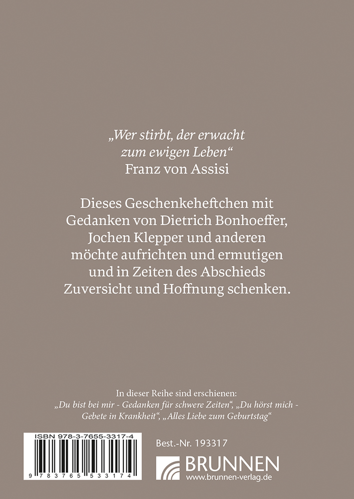 Grußheft - Du tröstest mich - Weidenkätzchenzweig