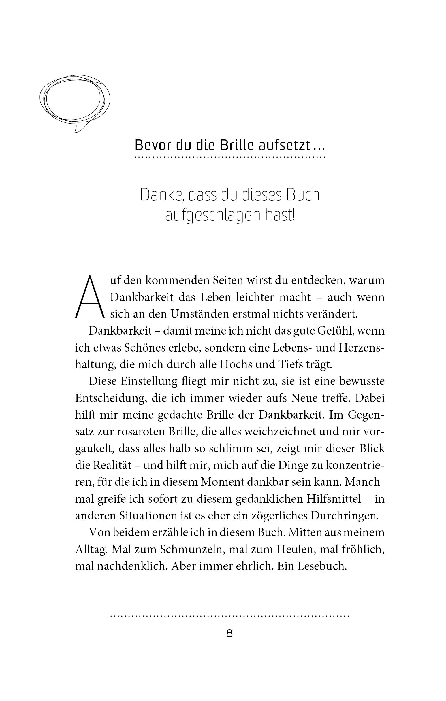 Buch - Die Brille der Dankbarkeit