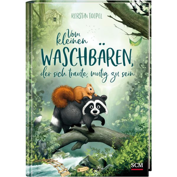 Buch - Vom kleinen Waschbären, der sich traute, mutig zu sein