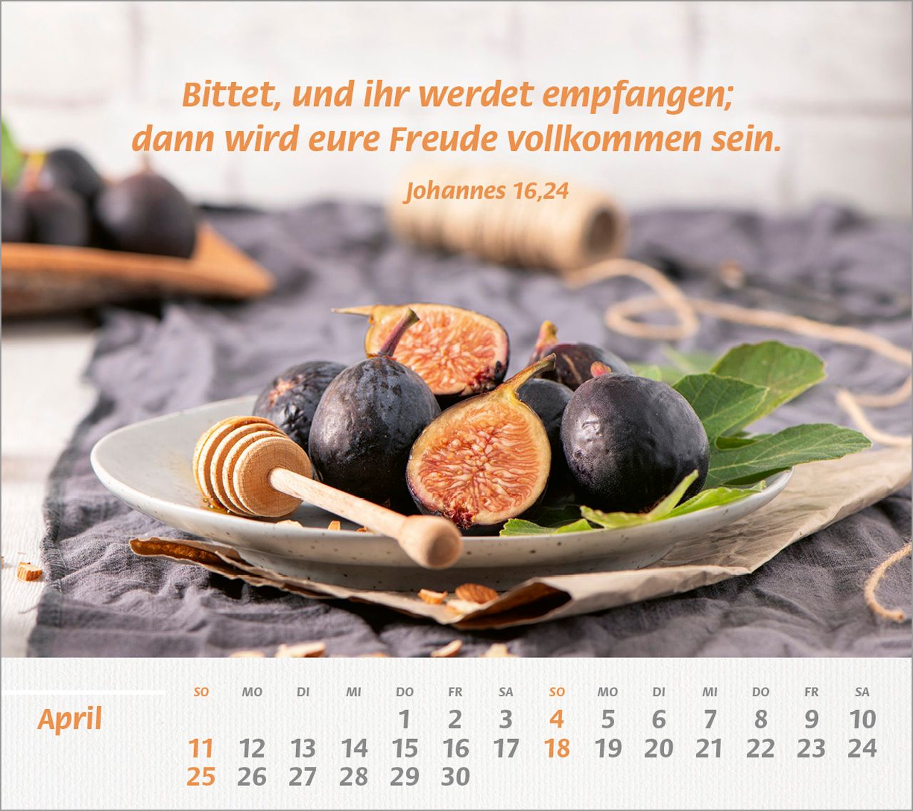 Tischkalender - Du bist meine Stärke 2027