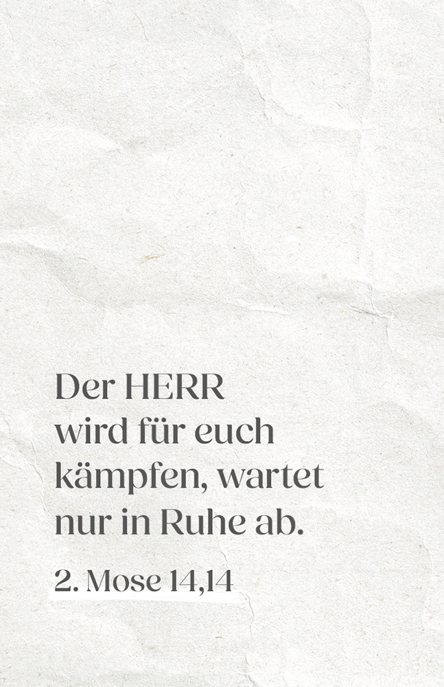 Karte - Frieden - Segen zum Mitnehmen
