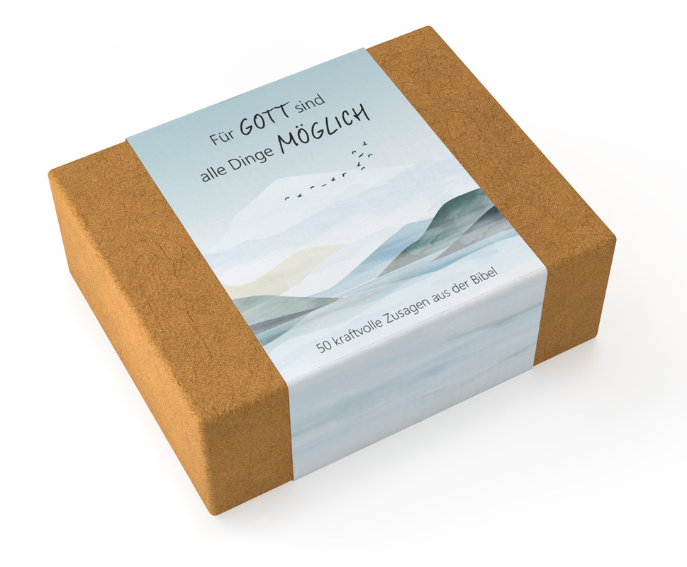 Karten-Box - Für Gott sind alle Dinge möglich (Textkartenbox)